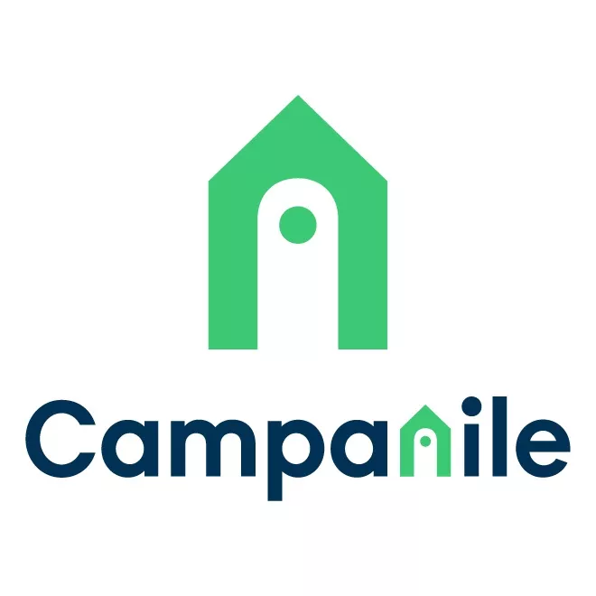 Logo de l'hôtel Campanile. Il s'agit d'un client de la société de nettoyage M3P Solutions à Clermont-Ferrand.