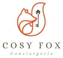 Logo de cosyfox, conciergerie à Clermont-Ferrand. Il s'agit d'un client de la société de nettoyage M3P Solutions.