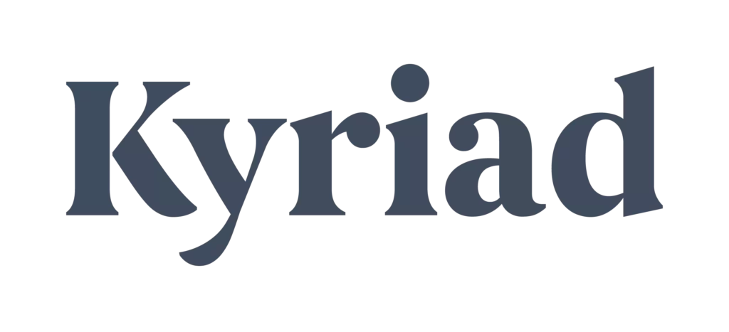 Logo de l'hôtel Kyriad. Il s'agit d'un client de la société de nettoyage M3P Solutions à Clermont-Ferrand.