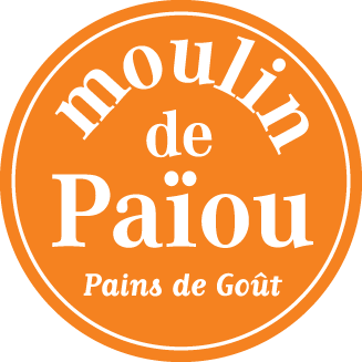 Logo de la boulangerie Moulin de Païou. Il s'agit d'un client de la société de nettoyage M3P Solutions à Clermont-Ferrand.